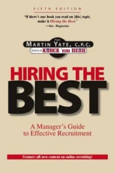 Hiring the Best by Martin John Yate Paperback