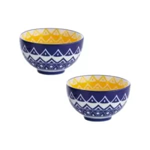 Typhoon World Foods Set Of 2, 9.5Cm Tunis Bowls