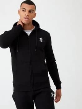 Gym King Basis Tracksuit Top - Black Size M Men