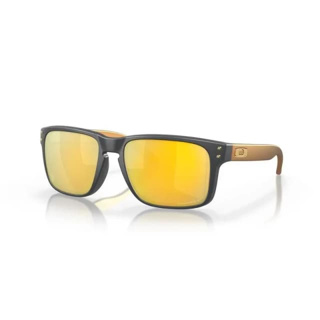 Polarized glass sunglasses Oakley Holbrook 24k Jaune Unisex M
