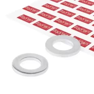 TOPRAN Oil Drain Plug Gasket Aluminium 502 936 Oil Drain Plug Seal,Drain Plug Gasket PEUGEOT,CITROEN,107 Schragheck (PM_, PN_),108,C1 (PM_, PN_)