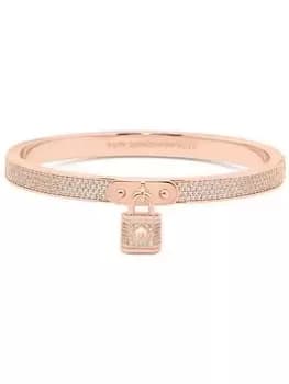 Kate Spade New York Lock And Spade Pave Bracelet - Rose Gold