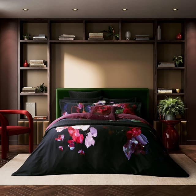 Ted Baker 'Expressionist Floral' Cotton Duvet Cover Set Size: Double Multi Double Unisex 5016709691628