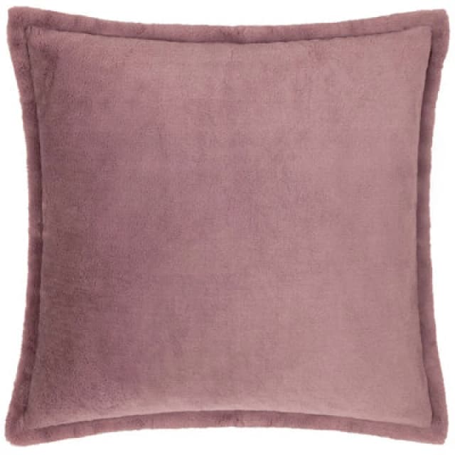 Furn Kallu Plush Faux Fur Polyester Filled Cushion Purple