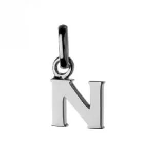 Ladies Links Of London Sterling Silver Keepsakes Alphabet N Charm