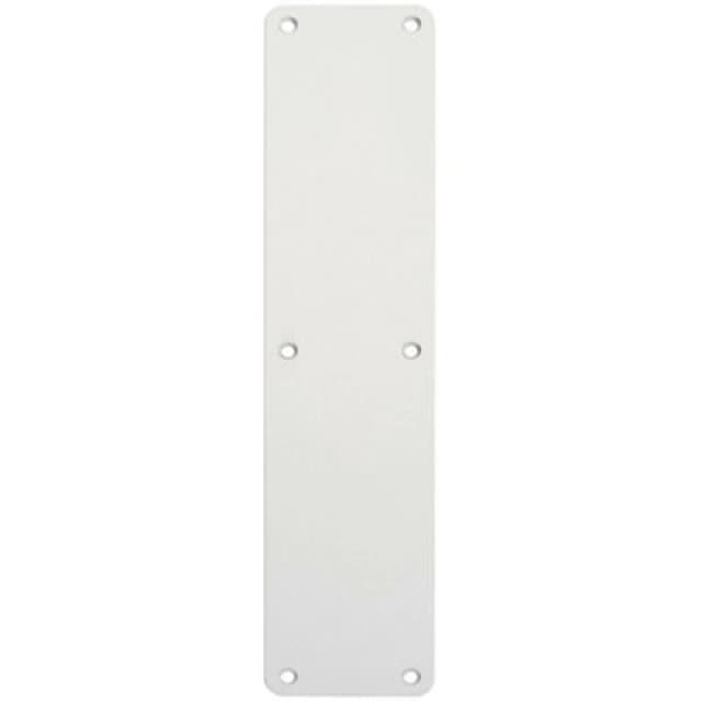 Loops Plain Door Finger Plate 350 x 75mm Satin Anodised Aluminium Push Plate Multi