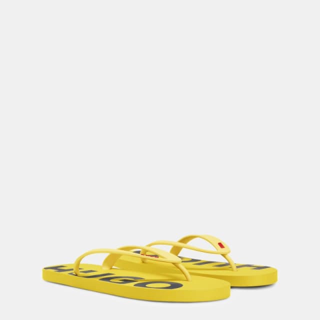 Hugo Mens Flip Flops Bright Yellow male 6 (40)