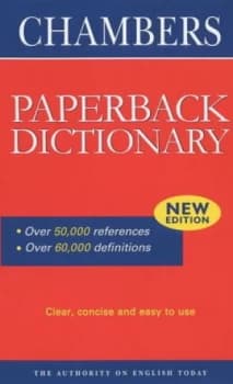 Chambers Paperback Dictionary by Editors of Chambers Paperback