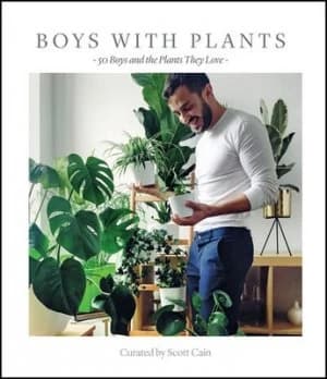 Boys with plants by