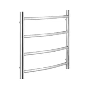 Towelrads Heating Style Calcot 600mm x 400mm Dry Electric Stainless Steel Heated Towel Warmer - Polished