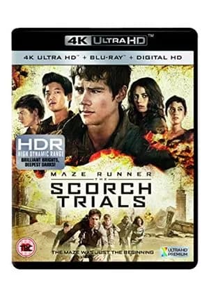 Maze Runner The Scorch Trials - 2015 4K Ultra HD Bluray Movie