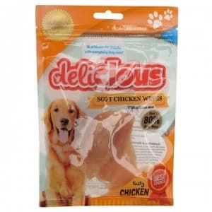 Smart Choice Delicious Soft Chicken Wings Dog Treats 70g