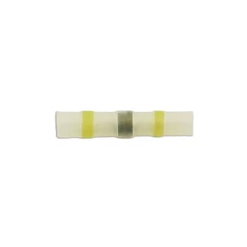 Wiring ors - Yellow - Heat Shrink Butt Solder Type - 2:6mm - Pack Of 50 - 30697 - Connect