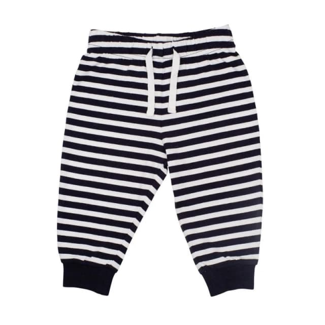 Larkwood Striped Lounge Pants in Navy Size: 3-4 Years Navy Unisex 3-4 Years