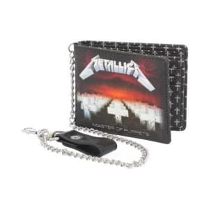 Metallica - Master Of Puppets Embossed Wallet With Chain