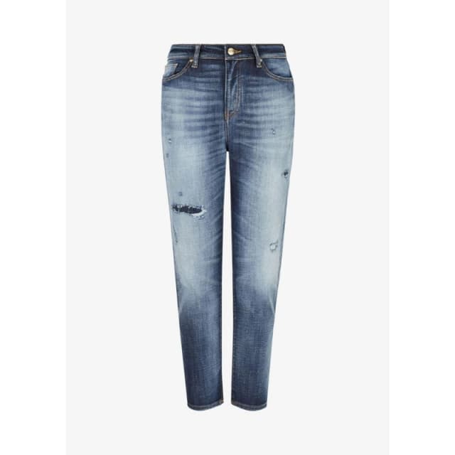 Armani Exchange J16 Boyfriend- Fit Jeans Indigo female 24R