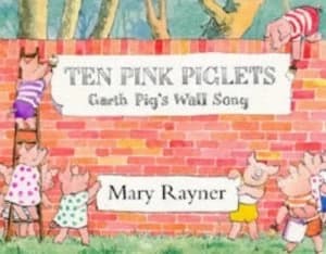 Ten Pink Piglets by Mary Rayner Paperback