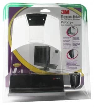 3m Flat Panel Doc Holder 2 Way Adj Brown