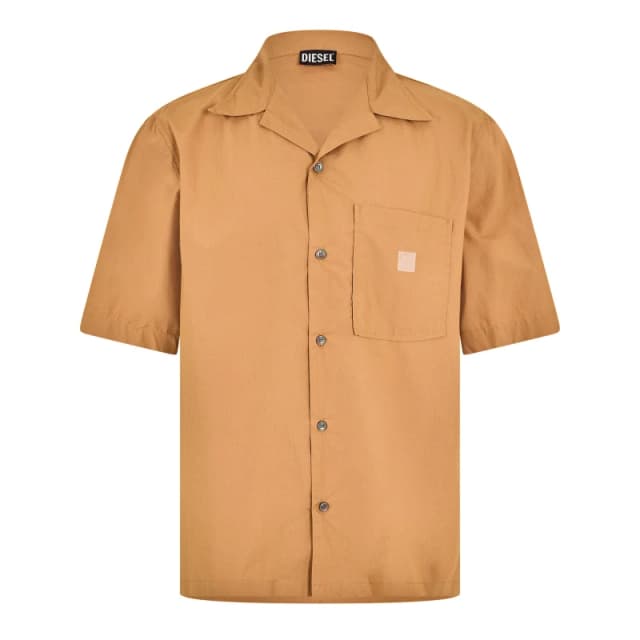 Diesel Mens Mac Out Cmici T-Shirt Brown male S (46)