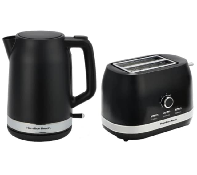 Hamilton Beach Ella Black Breakfast Bundle Black unisex