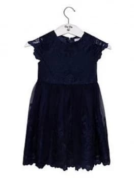 Chi Chi London Girls April Dress - Navy