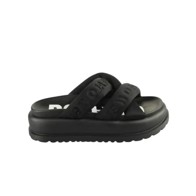 Buffalo Womens sandals Buffalo Palma Cross - Vegan Lycra Noir Female 40