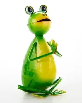 Cotton Traders Yoga Frogs in Green