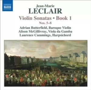 Jean-Marie Leclair - Violin Sonatas, Book 1: Nos. 5-8 CD Album - Used