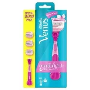 VENUS COMFORT GLIDE SPA RAZOR and 3BL