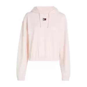 Tommy Jeans Tjw Elasticated XS Badge Hoodie - Pink