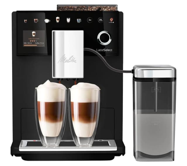 Melitta LatteSelect Bean to Cup Coffee Machine - Black 4006508228010
