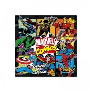 Marvel Comics Classic Square Calendar 2021