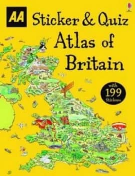 Sticker and Quiz Atlas of Britain Paperback
