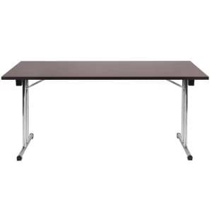 Teknik Space-Folding Table with Robust 25mm Top - Wenge