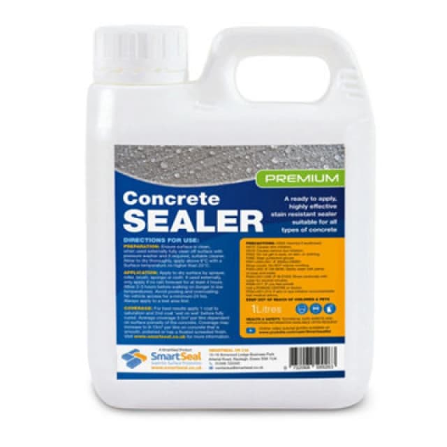SMARTSEAL Smartseal - Premium Concrete Sealer - (Internal & External) - 1 Litre QC-NE8X-R9EV