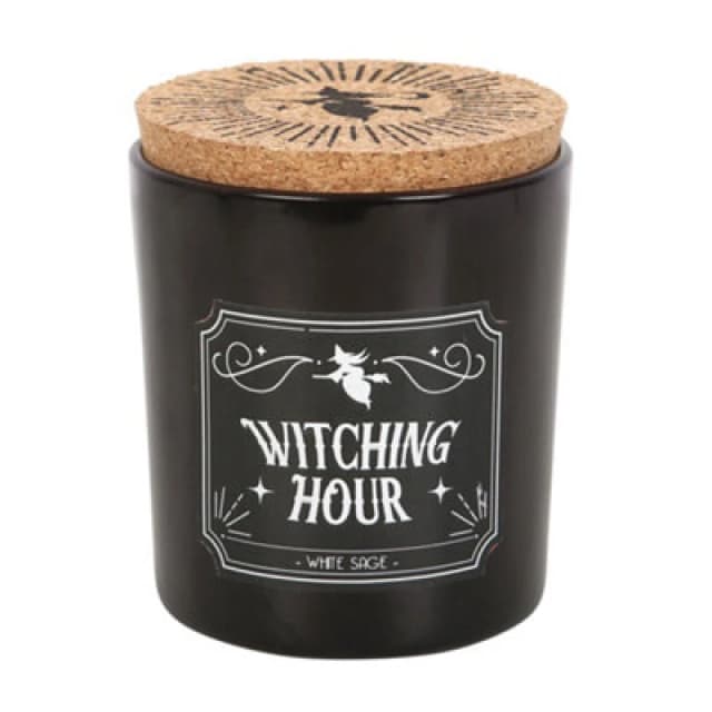Something Different Something Different Witching Hour White Sage Scented Candle in Black One Size Unisex 5063425986668