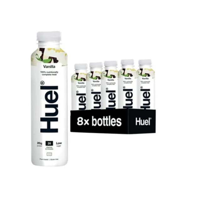 Huel Vanilla Complete Meal Drink 500ml (8 Pack) RTD8-VAN-10R