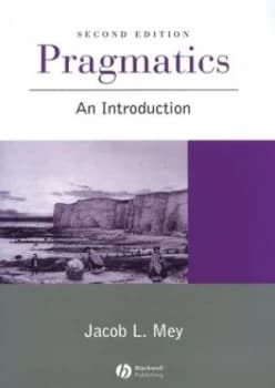 Pragmatics by Jacob L. Mey Paperback
