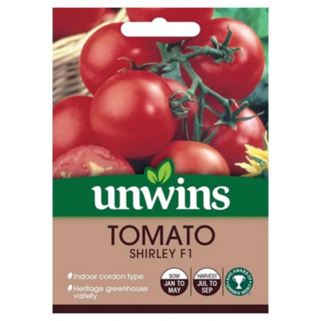 Unwins Tomato (Round) Shirley F1
