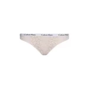 Calvin Klein Caros Lace Brazilian Briefs - Pink