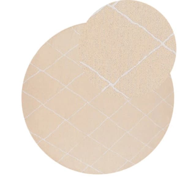 Beliani Outdoor Rug Gwalior Beige 160 Cm