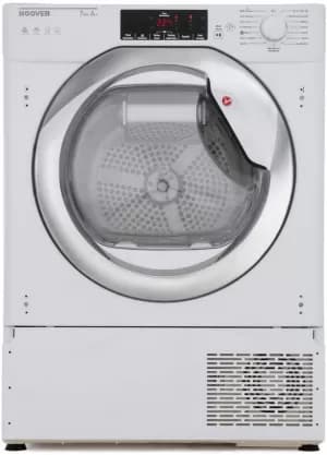 Hoover HBTDWH7A1TCE 7KG Integrated Heat Pump Tumble Dryer