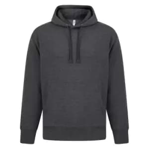 Casual Classics Mens Ringspun Cotton Hoodie (3XL) (Dark Heather)