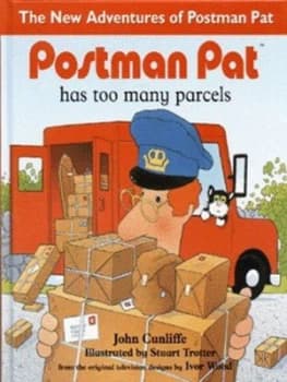 Postman Pat Has Too Many Parcels by John Cunliffe Hardback