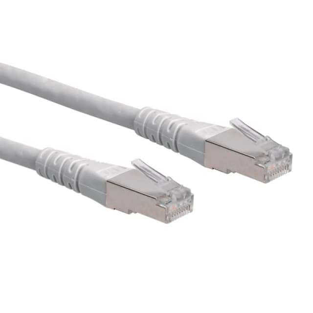 ROLINE S/FTP (PiMF) Patch Cord. Cat.6. grey 0.5 m