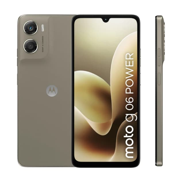 Motorola Motorola moto g06 power 17.5cm (6.88") Dual SIM Android 15 4G USB Type-C 4GB 64GB 7000 mAh Khaki PBA00010GB