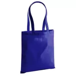Westford Mill EarthAware Organic Bag For Life (10 Litres) (Pack of 2) (One Size) (French Navy)