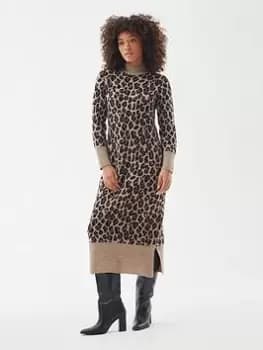 Barbour International Agusta Midi Knitted Dress - Multi