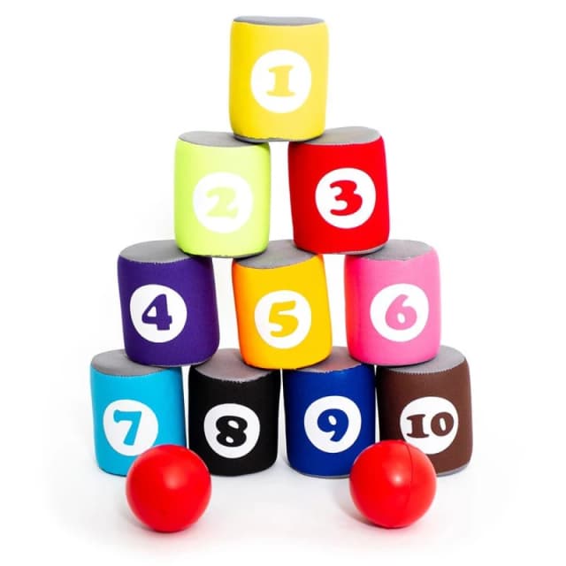 Sports Directory Foam Can and Ball Set (Set of 10) Neutral unisex One Size