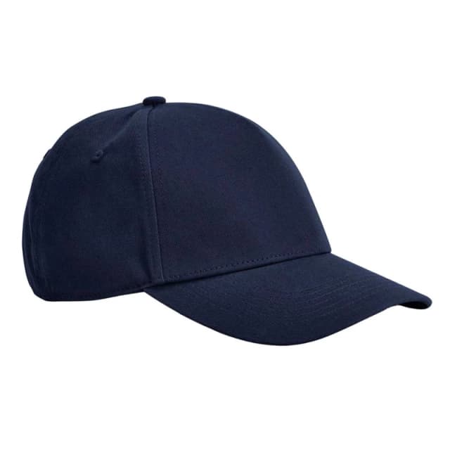 Beechfield Mens EarthAware Classic 5 Panel Cotton Baseball Cap in Navy Navy Male One Size